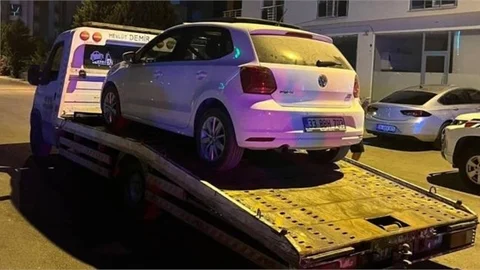 DRİFT YAPTI, 5 YIL EHLİYETİNE EL KONULDU