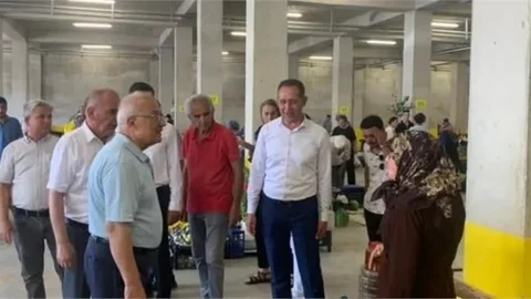 Milletvekili Kocamaz, Çamlıyayla'da Esnaf Ziyareti Yaptı