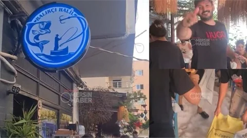 Balıkçı Halil Polat'ta Balık Keyfine Toroslardan Kar Sürprizi