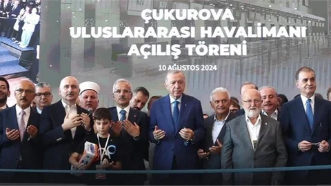 Bakan Uraloğlu: " Uluslararası Çukurova Havalimanı 1 Yaşında"