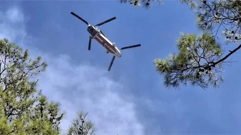 Bozyazı'da Orman Yangını