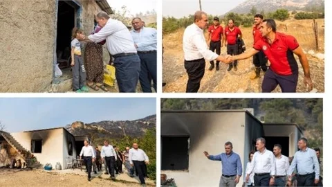 Başkan Seçer, Yangın Bölgesinde!