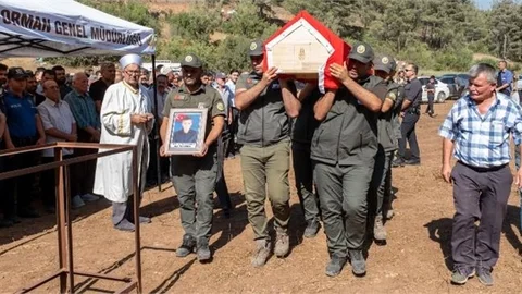 Yeşil Vatan Şehidi Ali Tekerek Son Yolculuğuna Uğurlandı