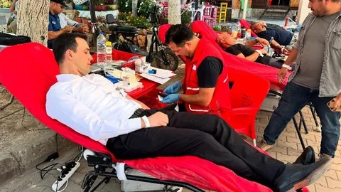 Kaymakam Avcı, Kan Bağışında Bulundu