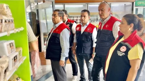 Mersin'de Organik Ürün Satış Noktalarına Denetim