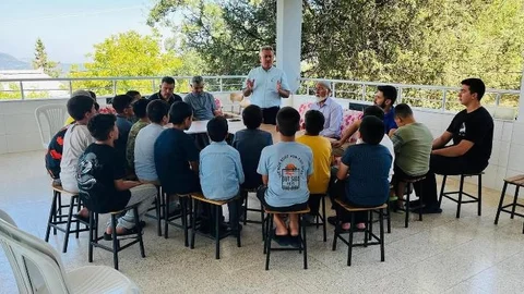 Müftü Akçay, Ayvagediği Yatılı Yaz Kur’an Kursu’nu Ziyaret Etti