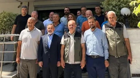 AK Parti'den, Orman Bölge Müdürlüğü 'ne Başsağlığı Ziyareti