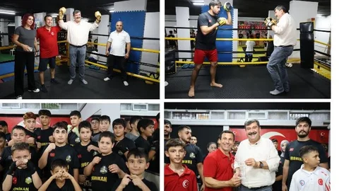 Başkan Yıldız, Muay Thai Sporcularıyla Buluştu