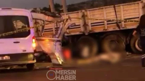 Mersin'de Feci Kaza: 3 Ölü