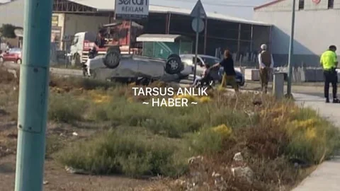 Direğe Çarpan Aracın Sürücüsü Yaşamını Yitirdi