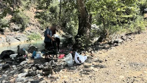 Çamlıyayla'da Ormana İzinsiz Giren 4 Şahısa İdari Yaptırım Uygulandı