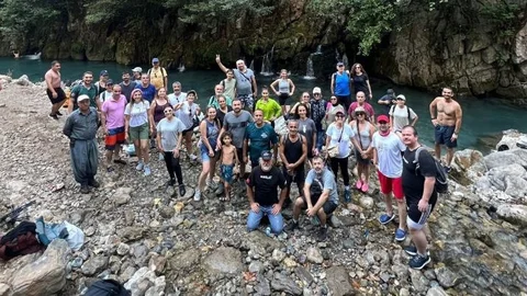 Tadeka'dan "Karasu Şelalesi" Bölgesinde Doğa Yürüyüşü