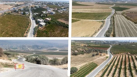 Mersin Tarsus'ta 15 Kilometrelik 5 Köyün Grup Yol Ağı Sathi Asfaltı Tamamlandı