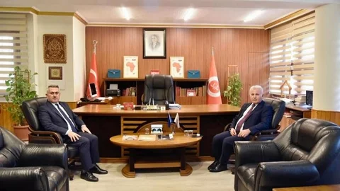 Mersin Müftüsü Yığman, Tarsus İlçe Müftülüğünü Ziyaret Etti