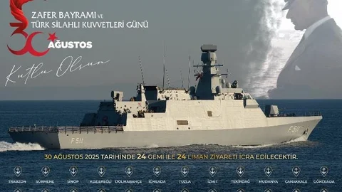 Mersin’de 30 Ağustos’ta Gökyüzü ve Deniz Şenliği