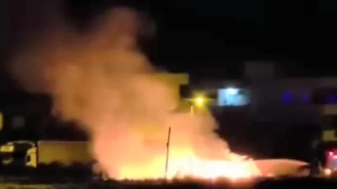 Tarsus'ta Mevsimlik İşçilerin Çadırında Yangın Çıktı