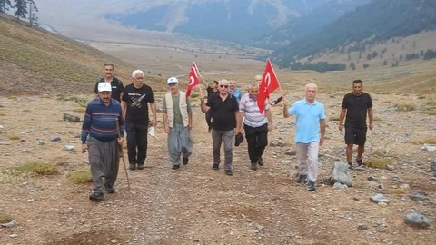 Kahraman Gülek Derneği, "Zafer Yolu Yürüyüşü " Düzenledi
