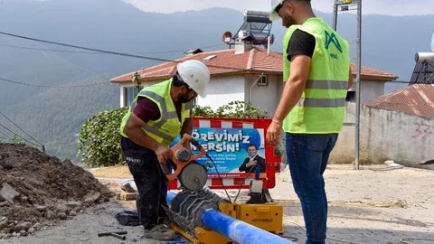 MESKİ, Değirmendere Mahallesi’nin İçme Suyu Hattını Yeniledi