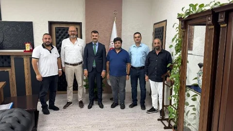 Tarsus Gazeteciler Cemiyeti'nden Adalet Komisyonu Başkanı Akbucak’a Ziyaret