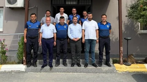 Mersin Büyükşehir Başkanvekili Uyan'dan Zabıta Haftası Kutlama Ziyareti