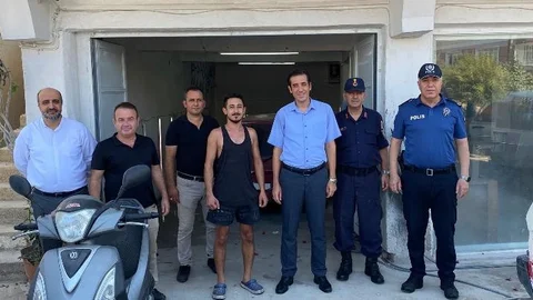 Mersin Bozyazı Kaymakamı Topsakaloğlu'ndan Esnaf Ziyareti