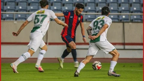 Mersin, Bursaspor'a 1-0 Mağlup Oldu