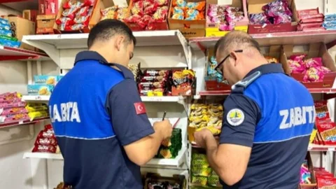 Erdemli Belediyesi Zabıta Müdürlüğü’nden Kırtasiye ve Kantin Denetimi