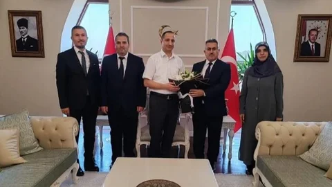 Müftü Akçay’dan Kaymakam Akyüz’e Mevlid-i Nebi Haftası Ziyareti
