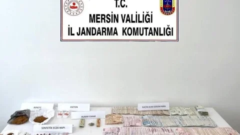 Mersin’de Jandarmadan Uyuşturucu Operasyonu