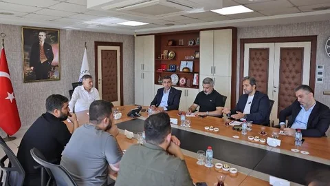 Mersin'de Tekstil Fuarı Hazırlığı
