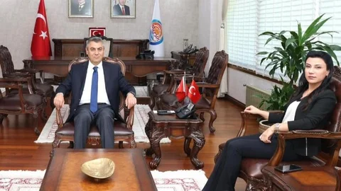 Mersin Valisi Toros, Mut Cumhuriyet Başsavcısı Zuhal Solmaz İle Görüştü