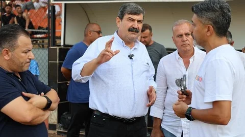 Başkan Yıldız, Yeni Mersin İdman Yurdu’nun Altyapı Seçmelerini Ziyaret Etti