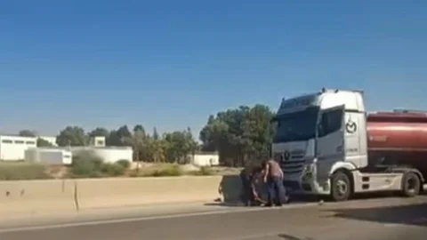 Tarsus Barajı Viyadüğünde Tanker Sürücüsü Kalp Krizi Geçirdi