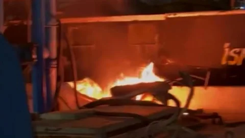 Mersin Balıkçı Barınağında Tekne Yangını