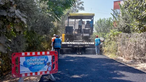MESKİ, Kargıpınarı’nda Altyapı Sonrası Asfalt Kaplama Çalışmasını Tamamladı