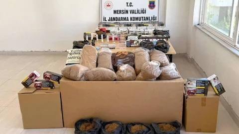 Mersin'de Sigara Kaçakçılığı Ile Mücadele: 4 Şüpheli Yakalandı