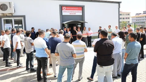 Mersin Oto Galericiler Sitesi’nde Mescit Açıldı