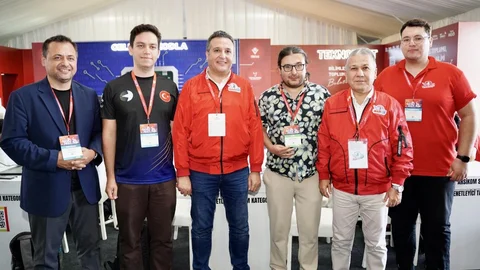 Mersin Üniversitesi Rektörü Prof. Dr. Erol Yaşar, Teknofest 2025 İstanbul’a Katıldı