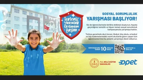 Tertemiz Yarınlar Okullardan Başlar" Projesi Kapsamında Yarışma Düzenlendi