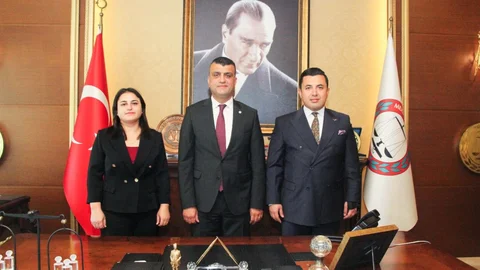 Anamur Yargı Camiasından Baro Başkanı Özdemir’e Ziyaret