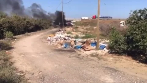 Toroslar Arpaçsakarlar Otoyol Kenarında Çöp Yakma Tepkisi