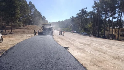 Çamlıyayla - Tarsus Arası Atdağı- Ulumeres Bölümü Asfaltlanıyor