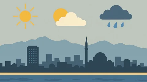 Mersin’de 5 Günlük Hava: (24 Çarşamba Eylül İtibariyle)