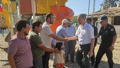 Kaymakam Akyüz'den Kırsal.Mahalle Ziyareti