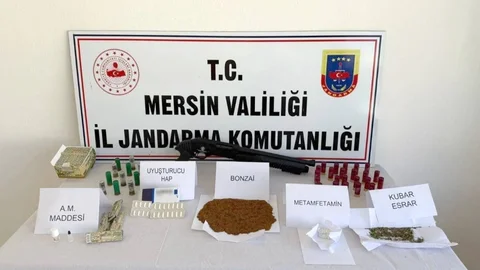 Mersin'de Jandarmadan Uyuşturucu Madde Operasyonu