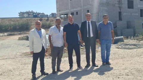 Tarsus'ta İnşaatı Devam Eden Eğitim Kurumları Yerinde İncelendi