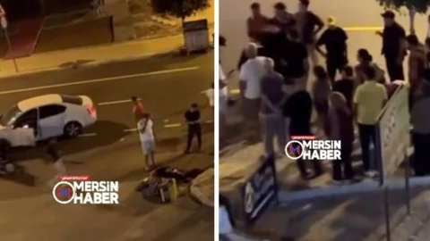 Mersin'de Otomobil İle Motosikletli Kurye Çarpıştı: 1 Yaralı