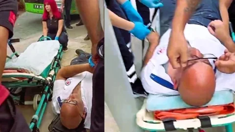 Halk Otobüs Şoförü Tam Aracı Teslim Aldı, Aniden Fenalaştı, Yere Yığıldı! Yolcular Arasında Korku Dolu Anlar…