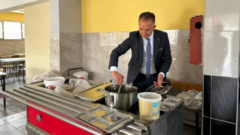 Çamlıyayla'da Taşımalı Eğitim Yemeklerine Denetim