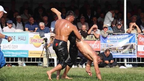 Çorum'da Yağlı Pehlivan Güreşleri